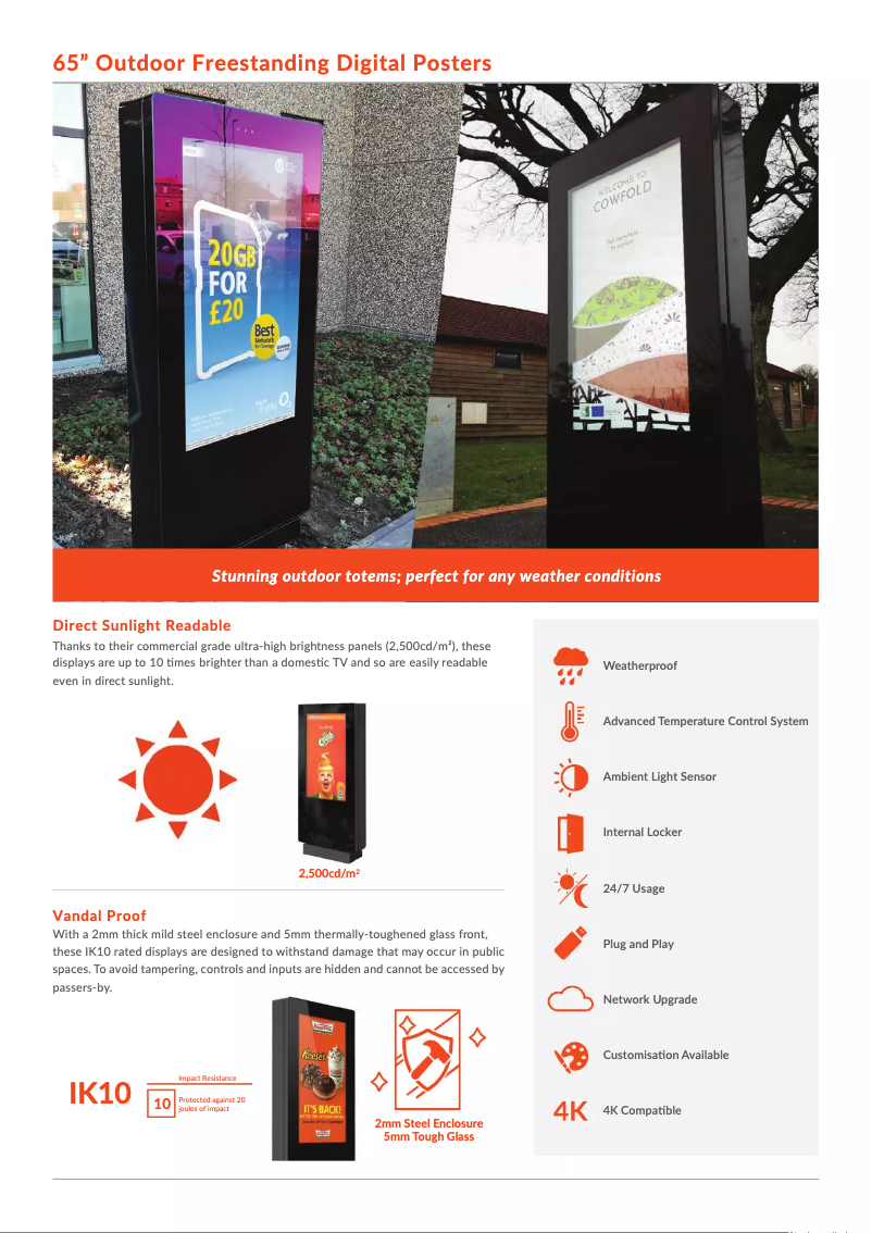 Page 1 of the manual User Manual Allsee OT65E