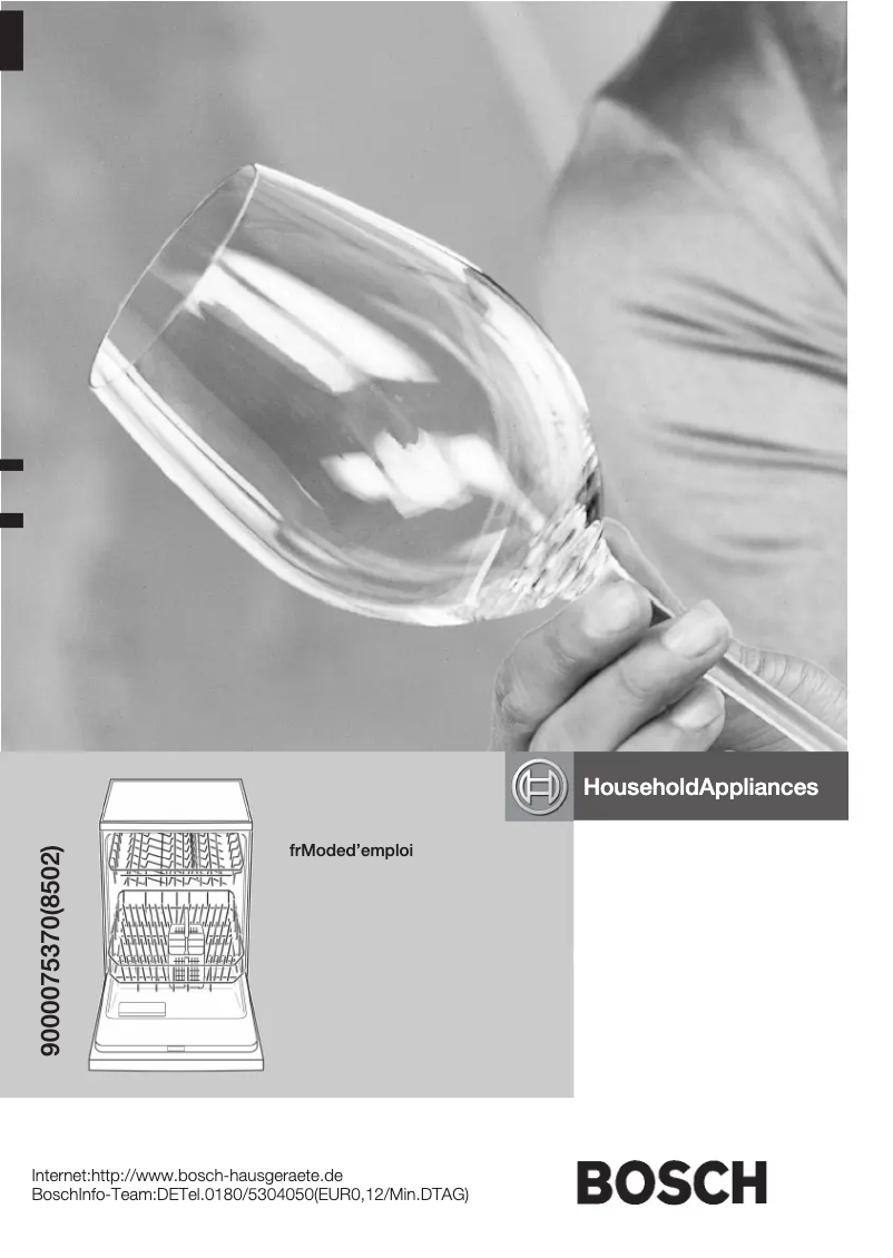 Page 1 de la notice Manuel utilisateur Bosch SGS45E02EX