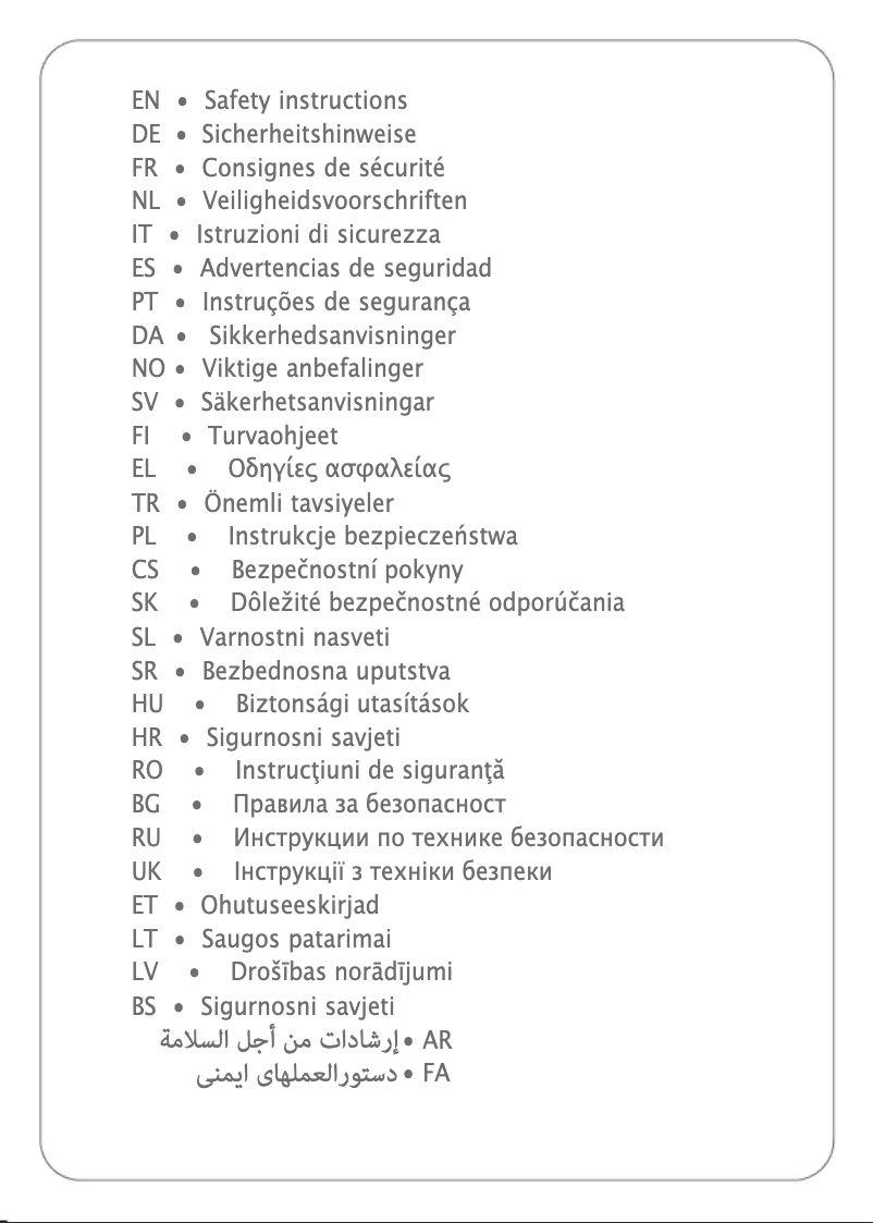Imagen de la primera página del manual del dispositivo Freemove FV9920