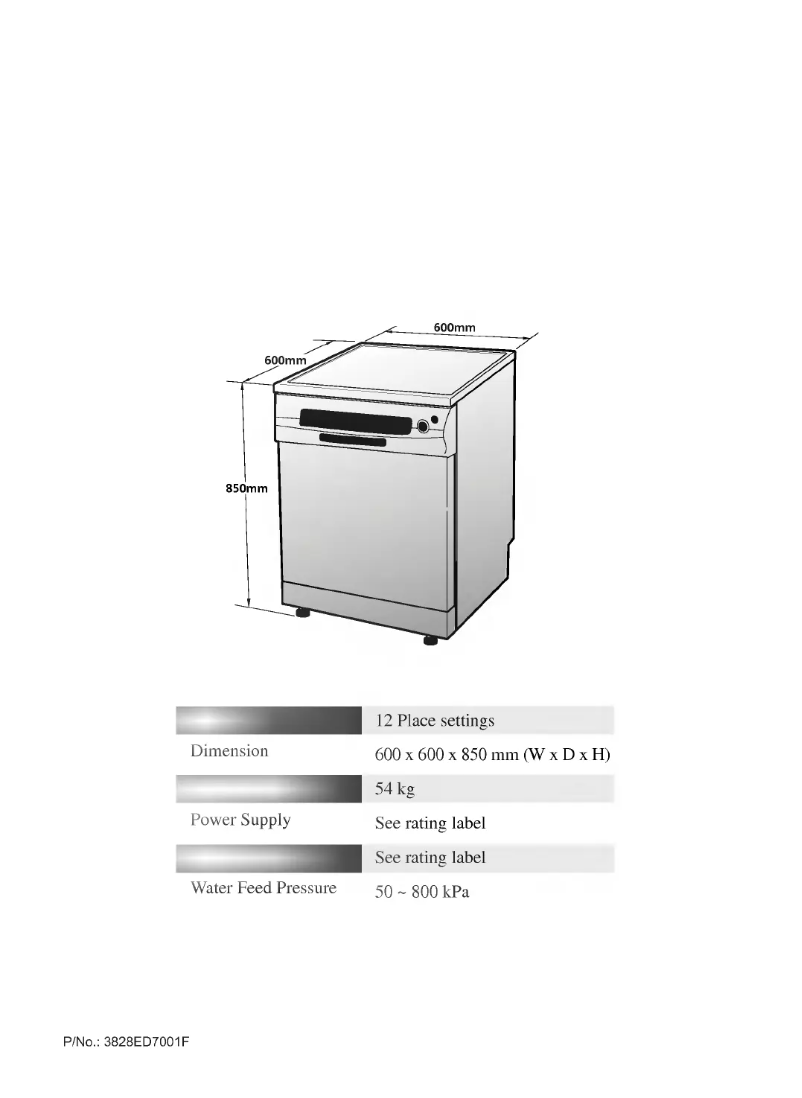 Image de la première page du manuel de l'appareil LD-12BT7