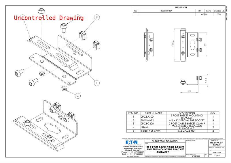 Página 1 del manual Manual de usuario Eaton RE2PRCBPDUBA