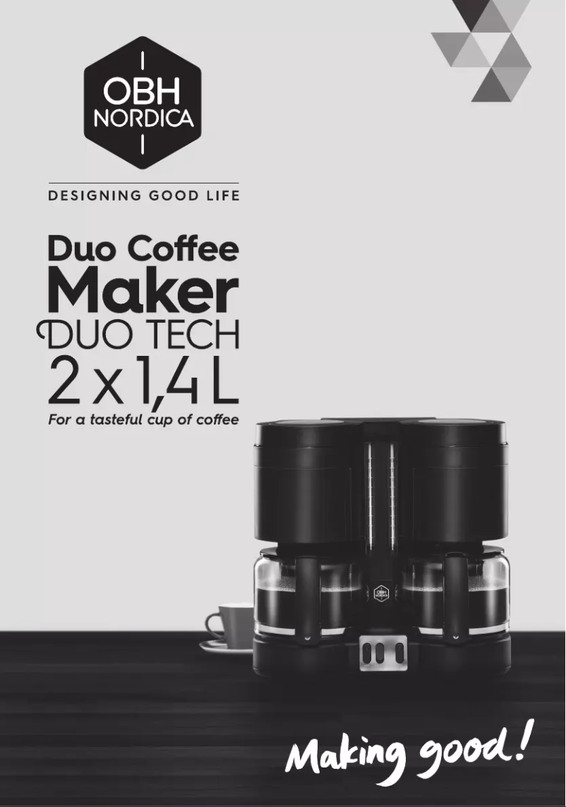 Image de la première page du manuel de l'appareil Duo Tech