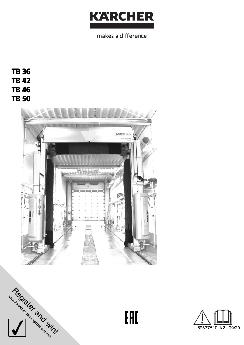 Image de la première page du manuel de l'appareil TB 46