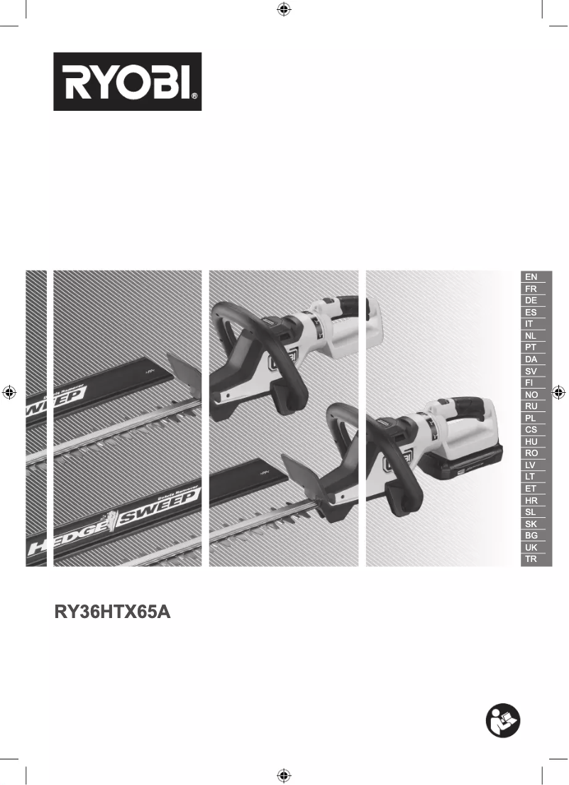 Página 1 del manual Manual de usuario RYOBI Max Power RY36HTX65A