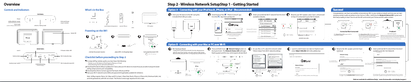 Page n°1 - Guide de démarrage rapide iHome iW1