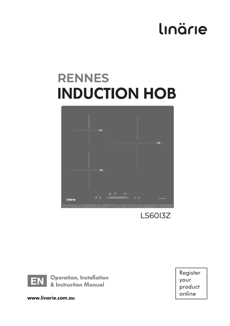 Page 1 de la notice Manuel utilisateur Linarie Toulouse LS80I2F1Z