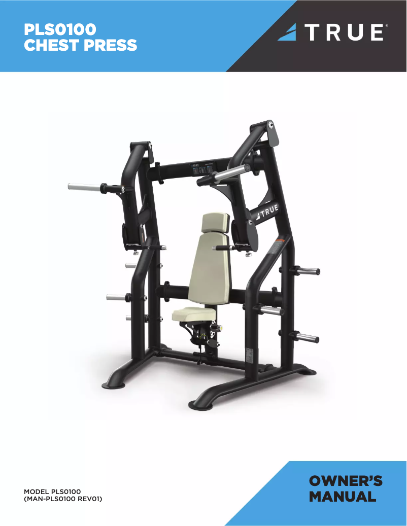 Image de la première page du manuel de l'appareil PLS0100