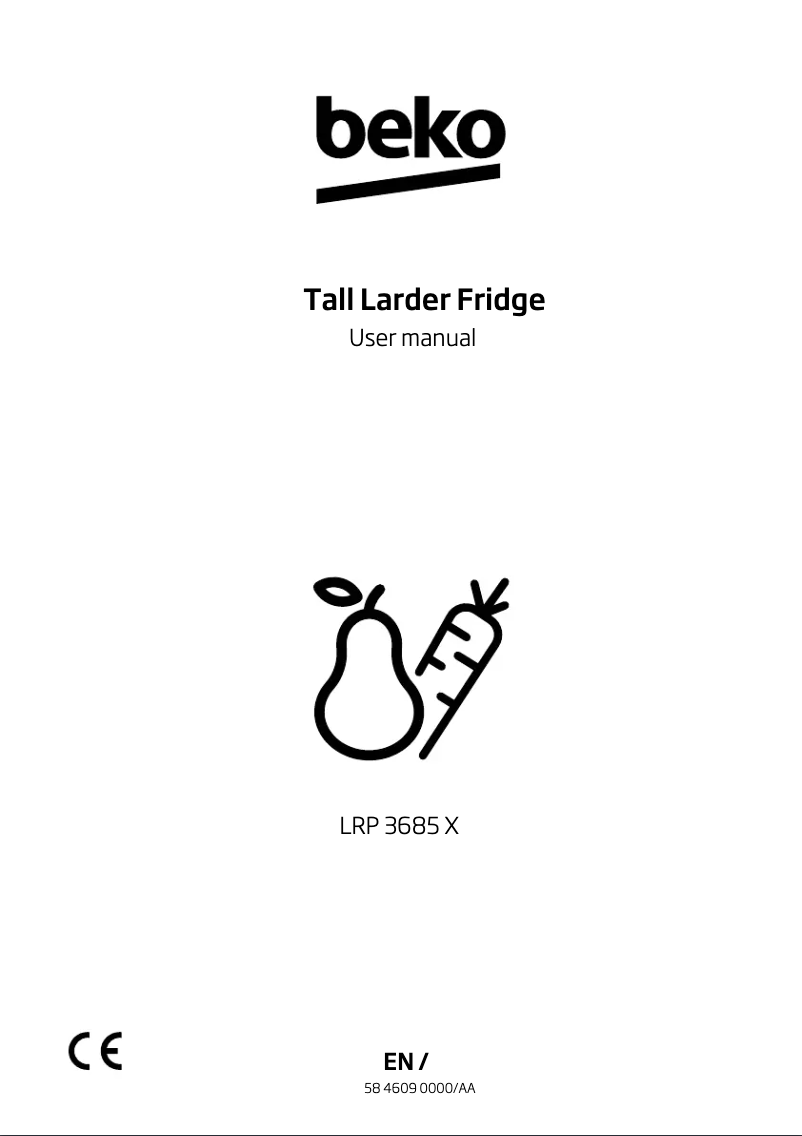 Image de la première page du manuel de l'appareil LRSP3685X