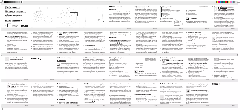 Page 1 de la notice Manuel utilisateur United Office Z30024A