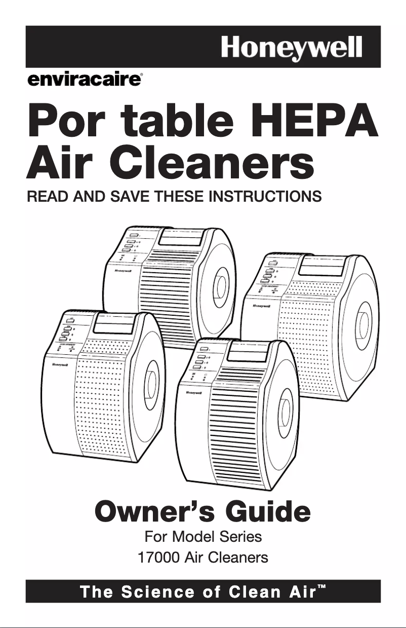 Image de la première page du manuel de l'appareil QuietCare 17000