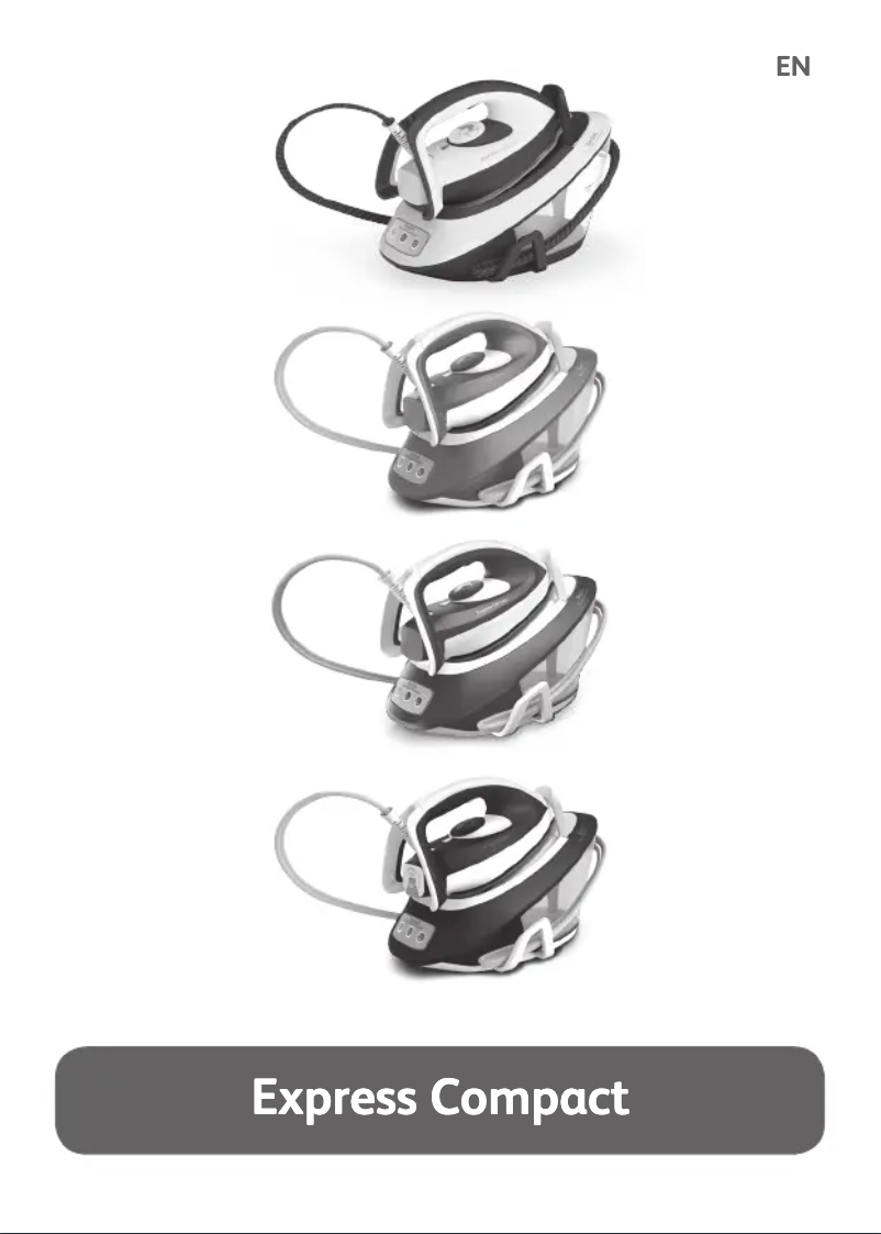 Page 1 de la notice Manuel utilisateur Tefal Express Compact SV7110