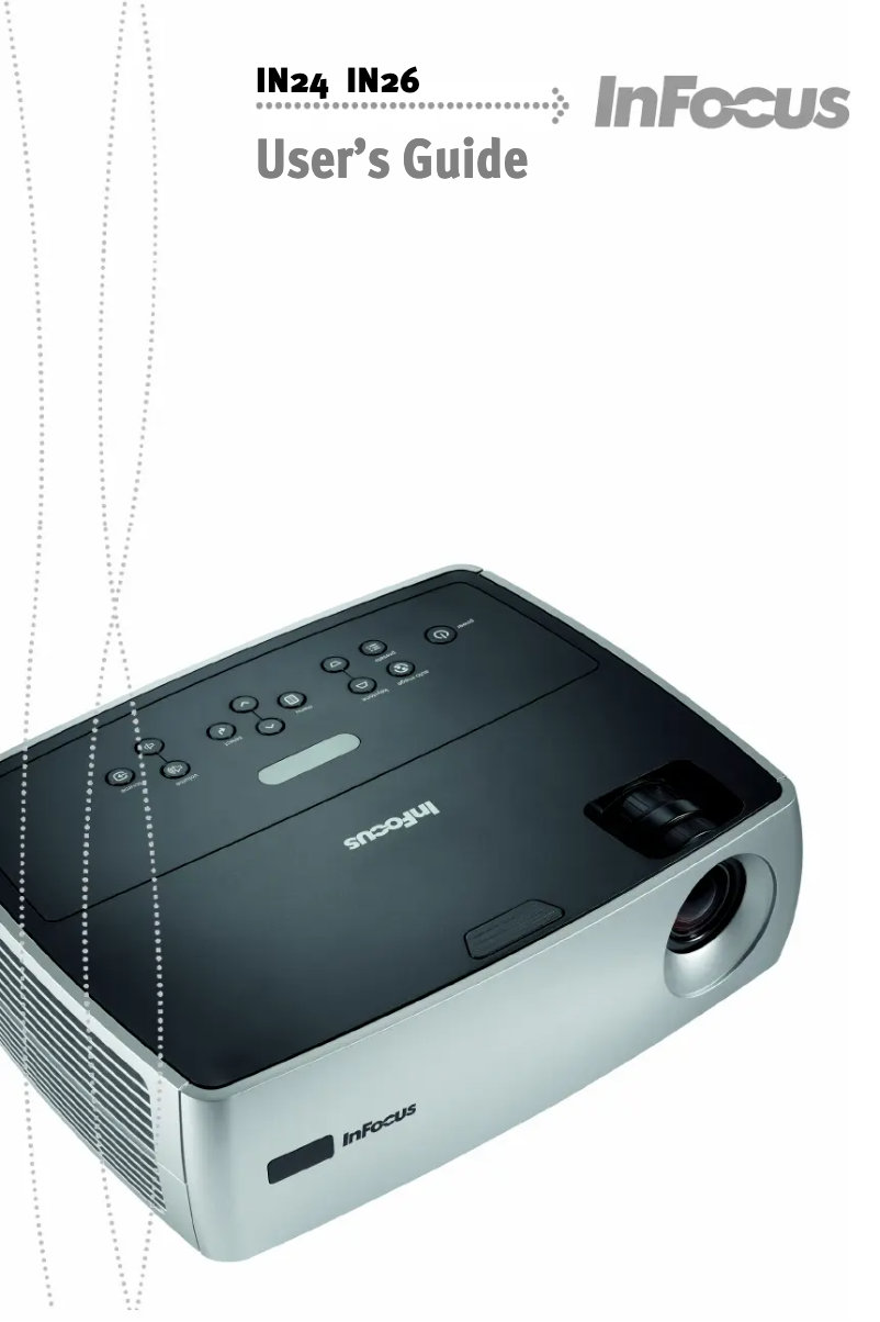 Image de la première page du manuel de l'appareil IN24