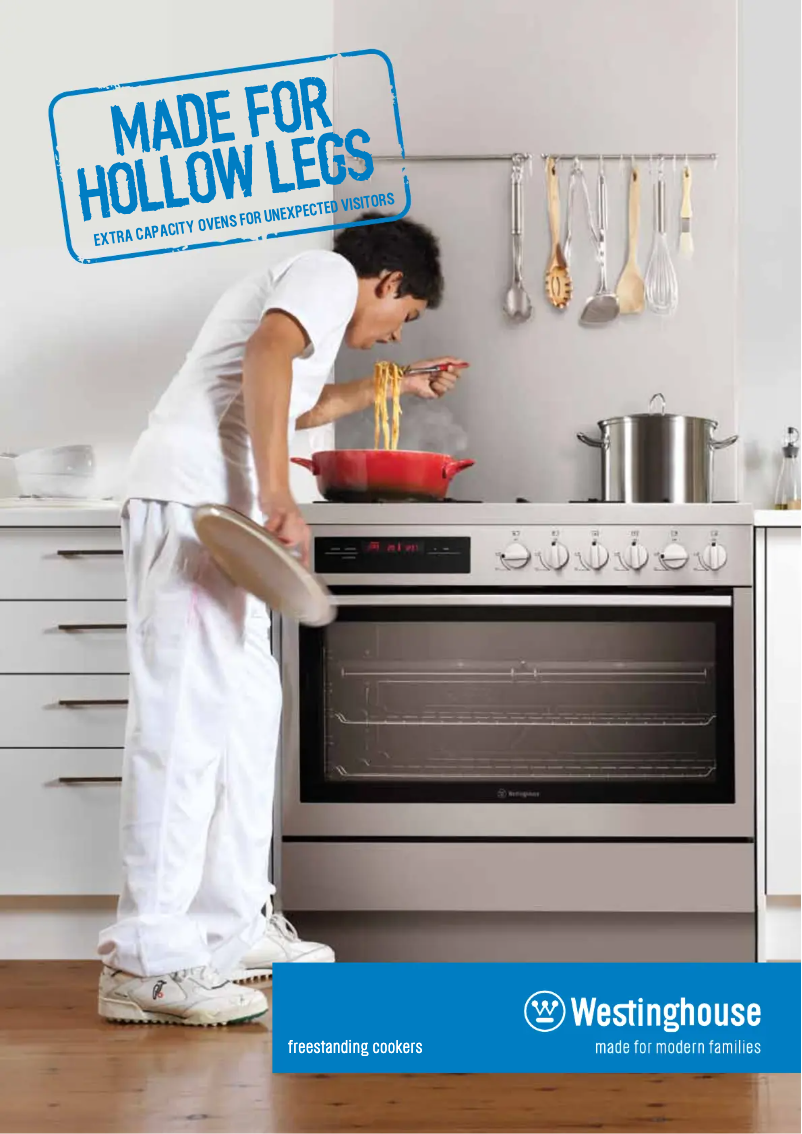 Page 1 de la notice Fiche technique Westinghouse WFE916SA