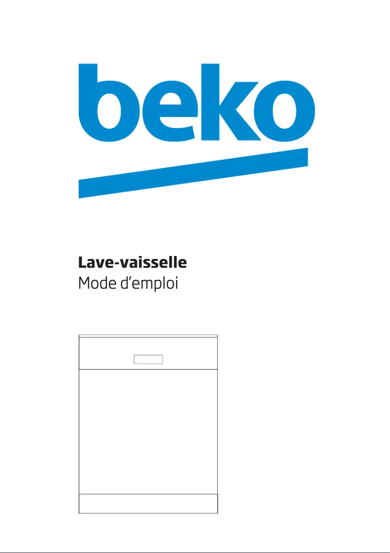 Page 1 de la notice Manuel utilisateur Beko KDSN 28430 X