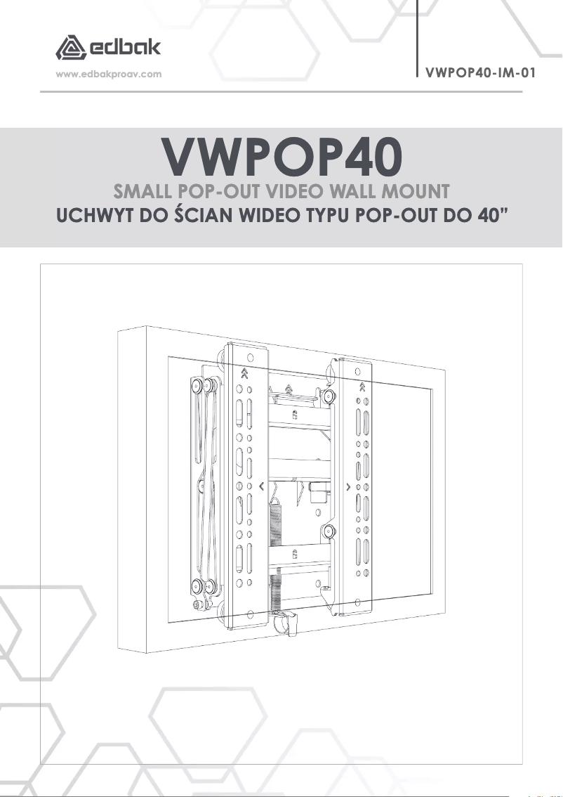 Page n°1 - Manuel utilisateur Edbak VWPOP40