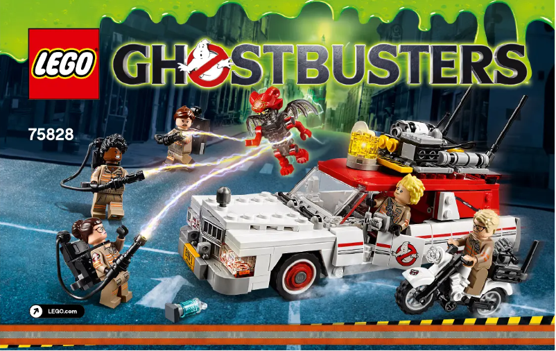 Page n°1 - Manuel utilisateur Lego Ghostbusters 75828