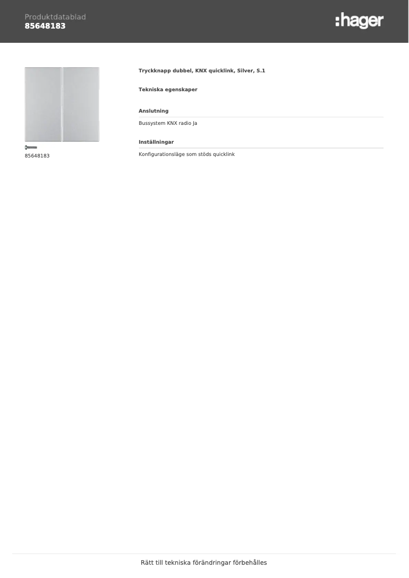 Image de la première page du manuel de l'appareil 85648183