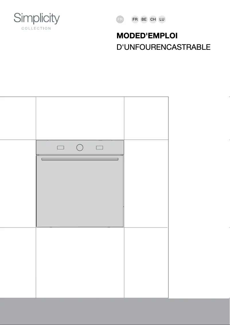 Page n°1 - Manuel utilisateur Gorenje BOS6737SYB