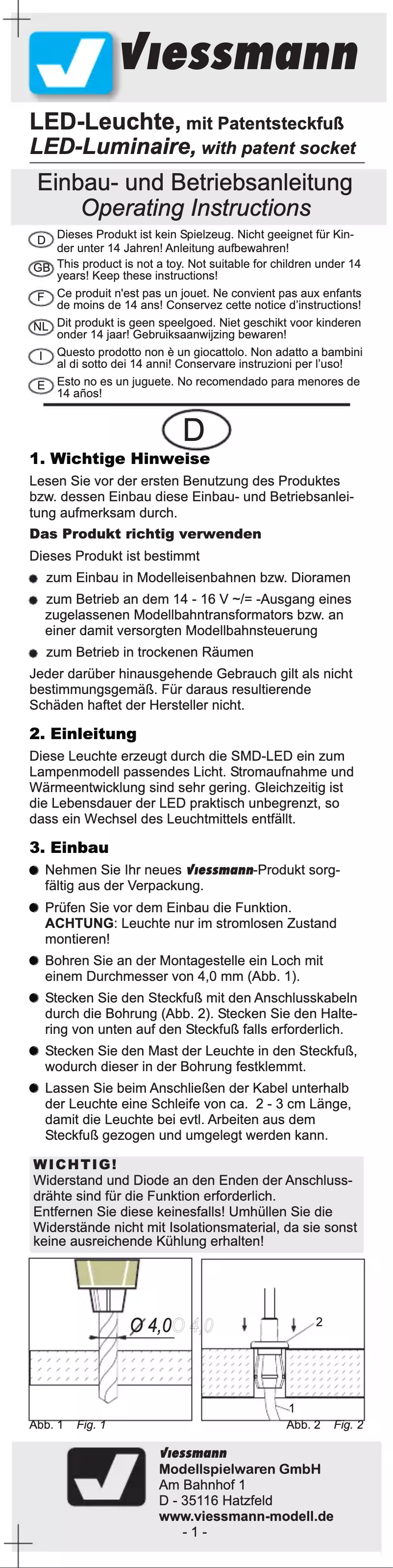 Imagen de la primera página del manual del dispositivo 6497