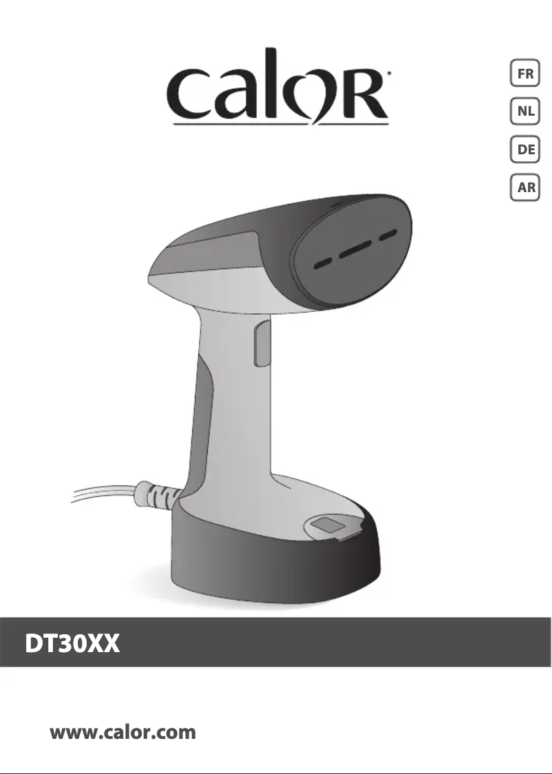 Image de la première page du manuel de l'appareil Access Steam Pocket DT3030C0