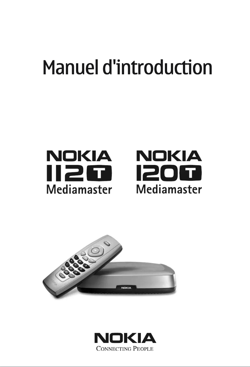Image de la première page du manuel de l'appareil 120T