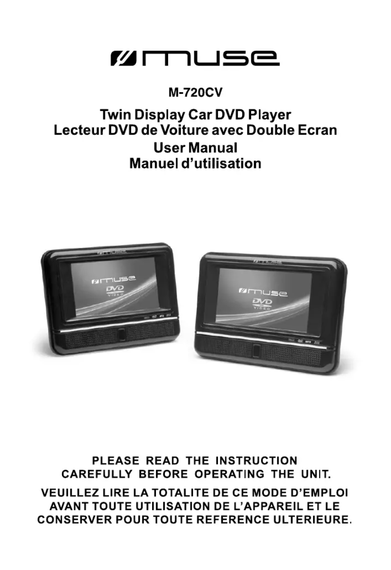 Page 1 de la notice Manuel utilisateur Miele M 720