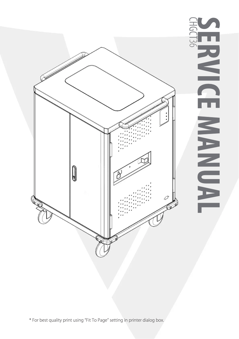 Page 1 de la notice Manuel utilisateur V7 CHGCT36