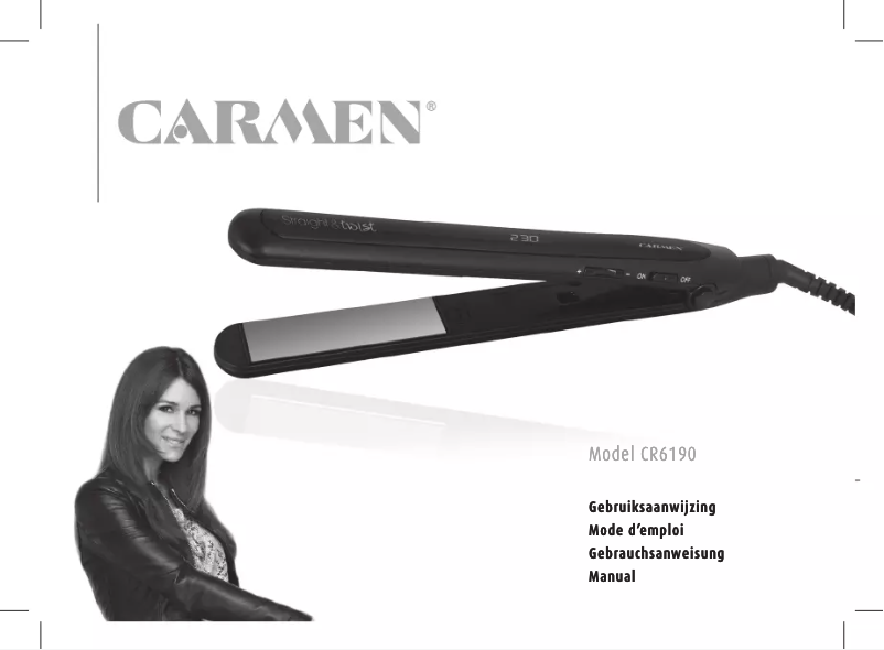 Página 1 del manual Manual de usuario Carmen CR6190