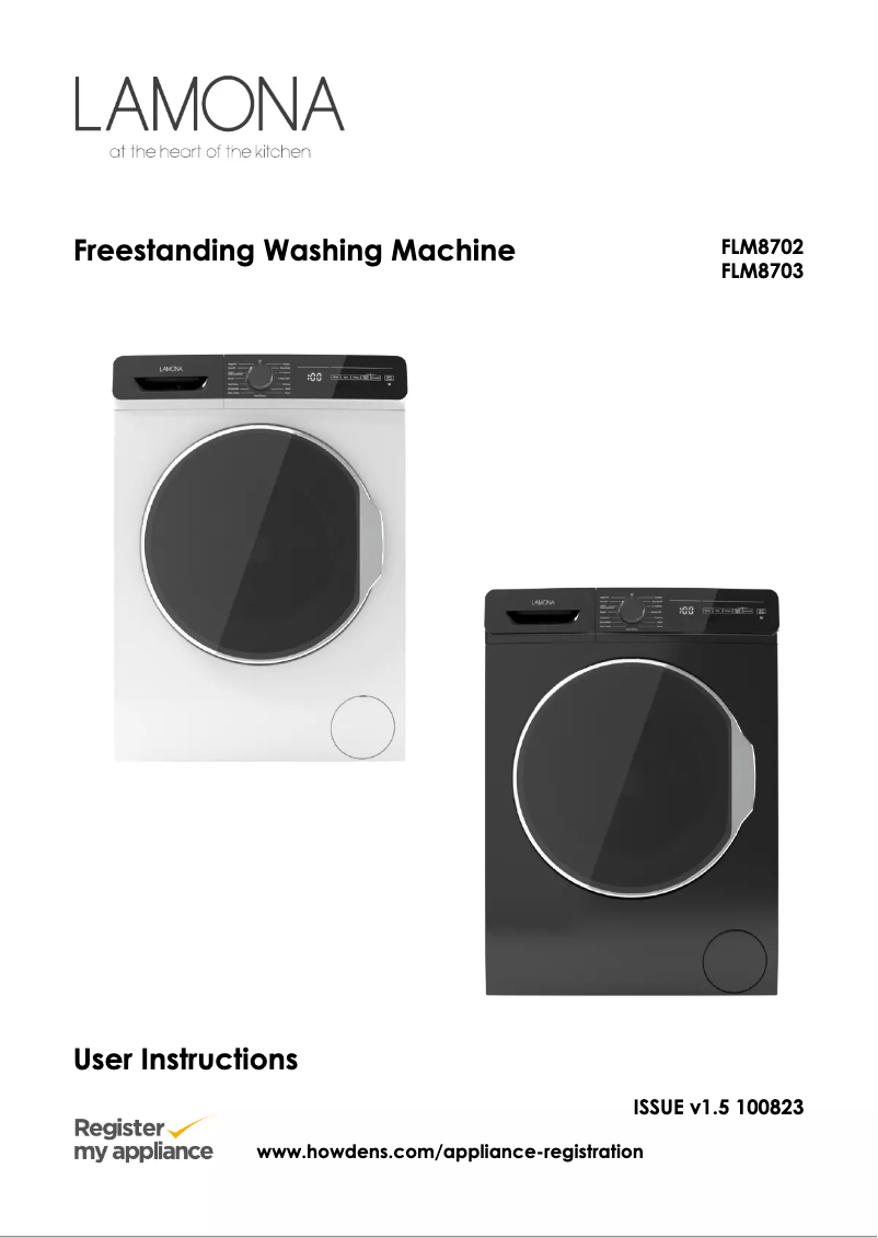 Page n°1 - Manuel utilisateur Lamona FLM8703