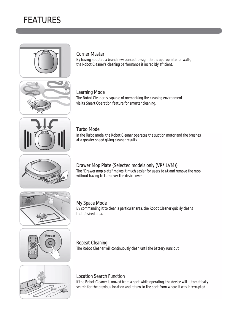 Página 1 del manual Manual de usuario LG VR34408LV