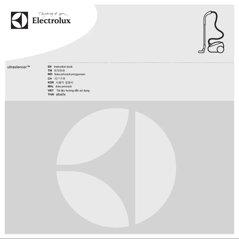 Page n°1 - Manuel utilisateur Electrolux UltraSilencer ZUS3940P
