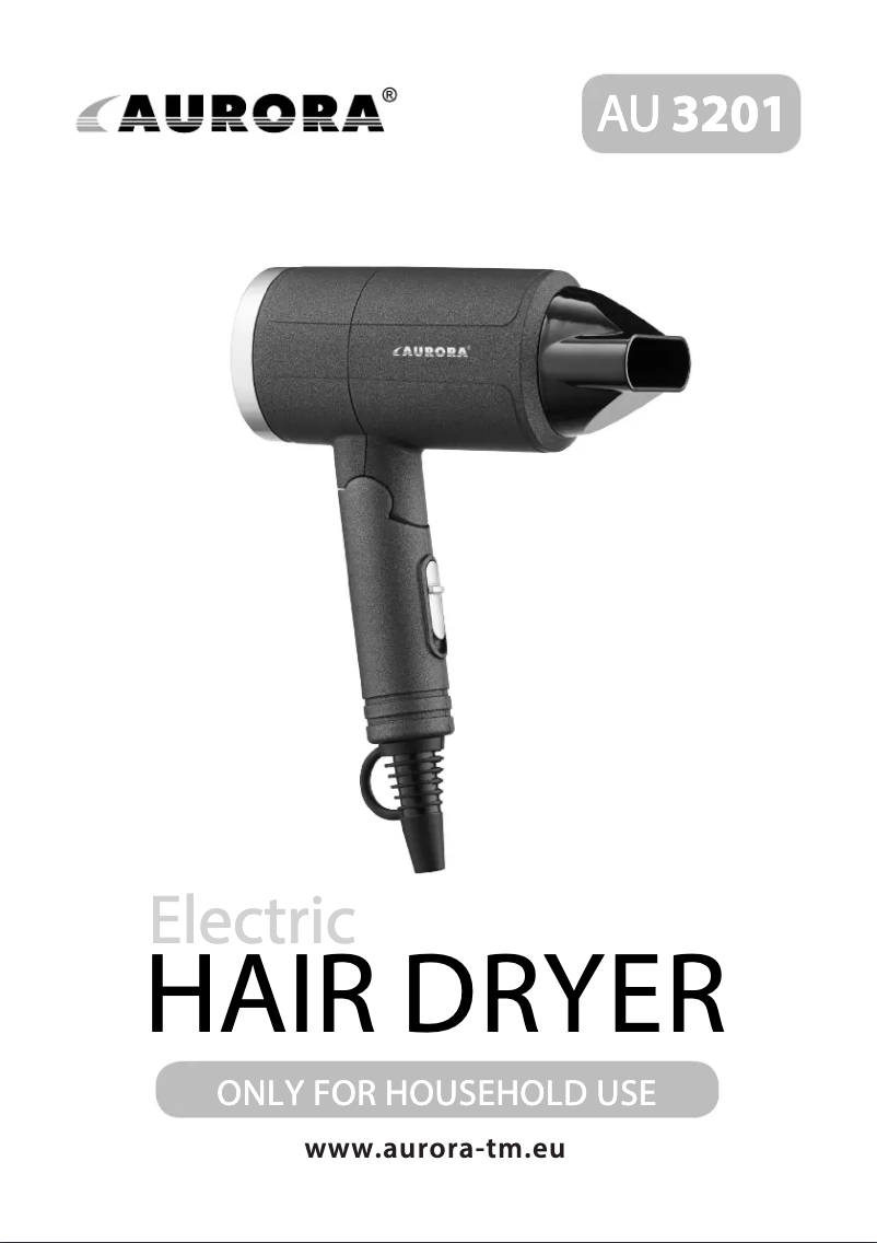 Image de la première page du manuel de l'appareil AU3201