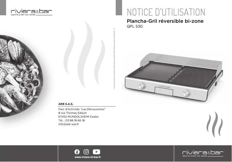 Image de la première page du manuel de l'appareil QPL530