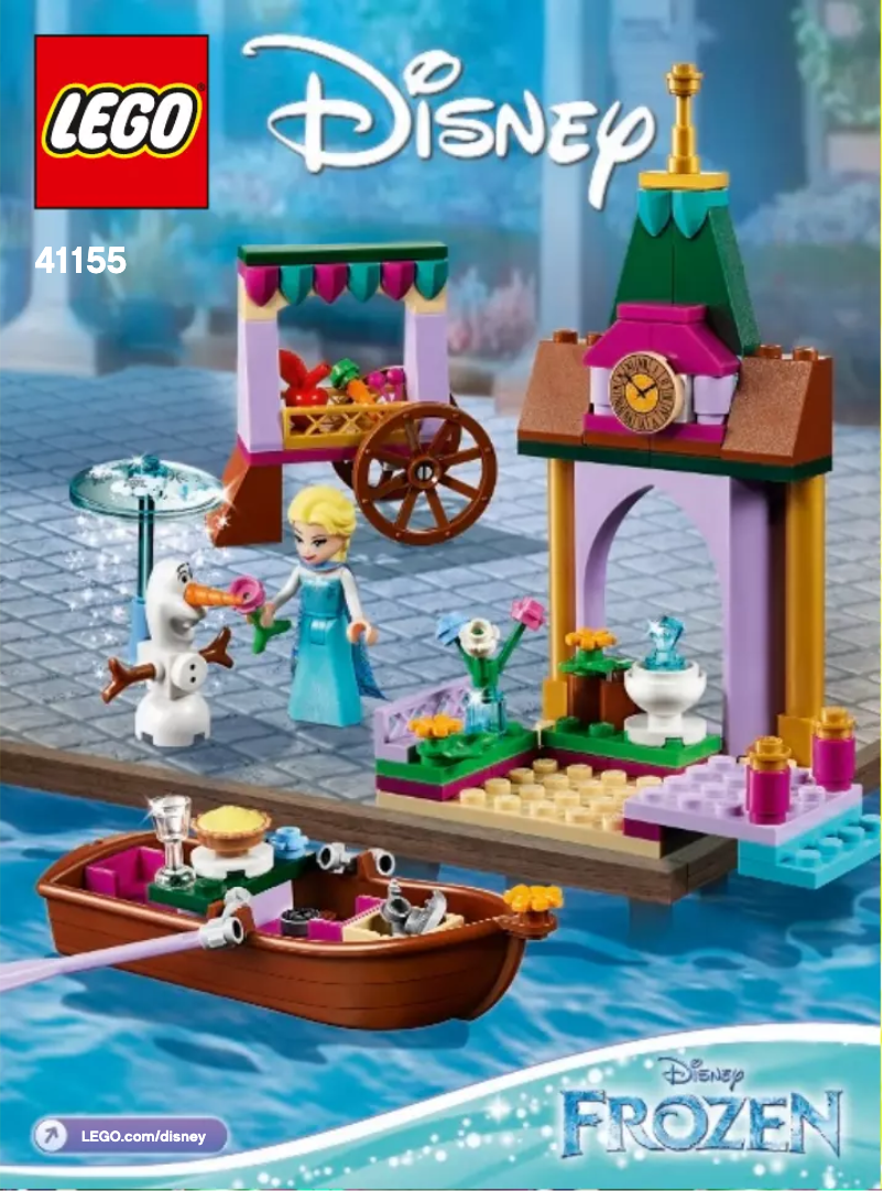 Page n°1 - Manuel utilisateur Lego Disney 41155