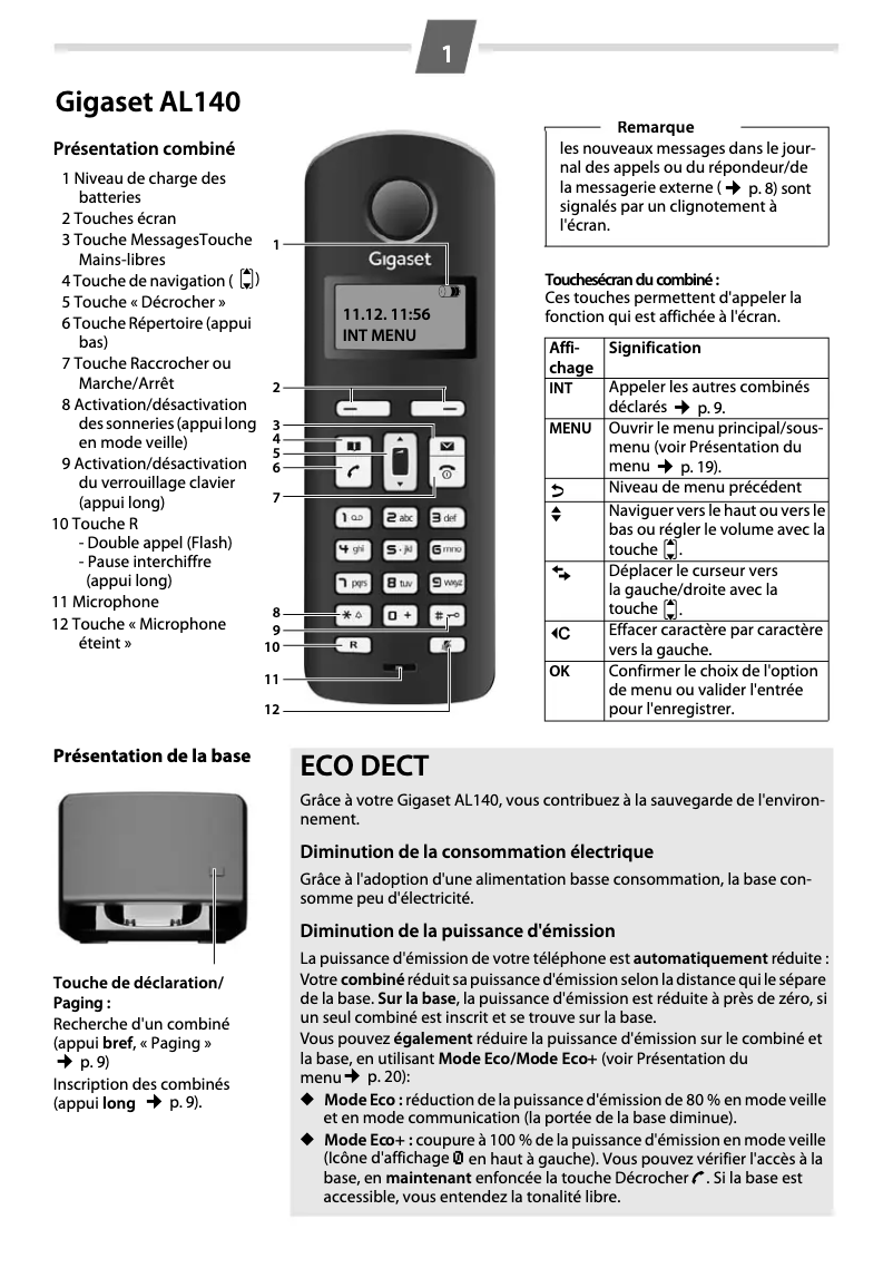 Página 1 del manual Manual de usuario Siemens Gigaset AL145 Quattro