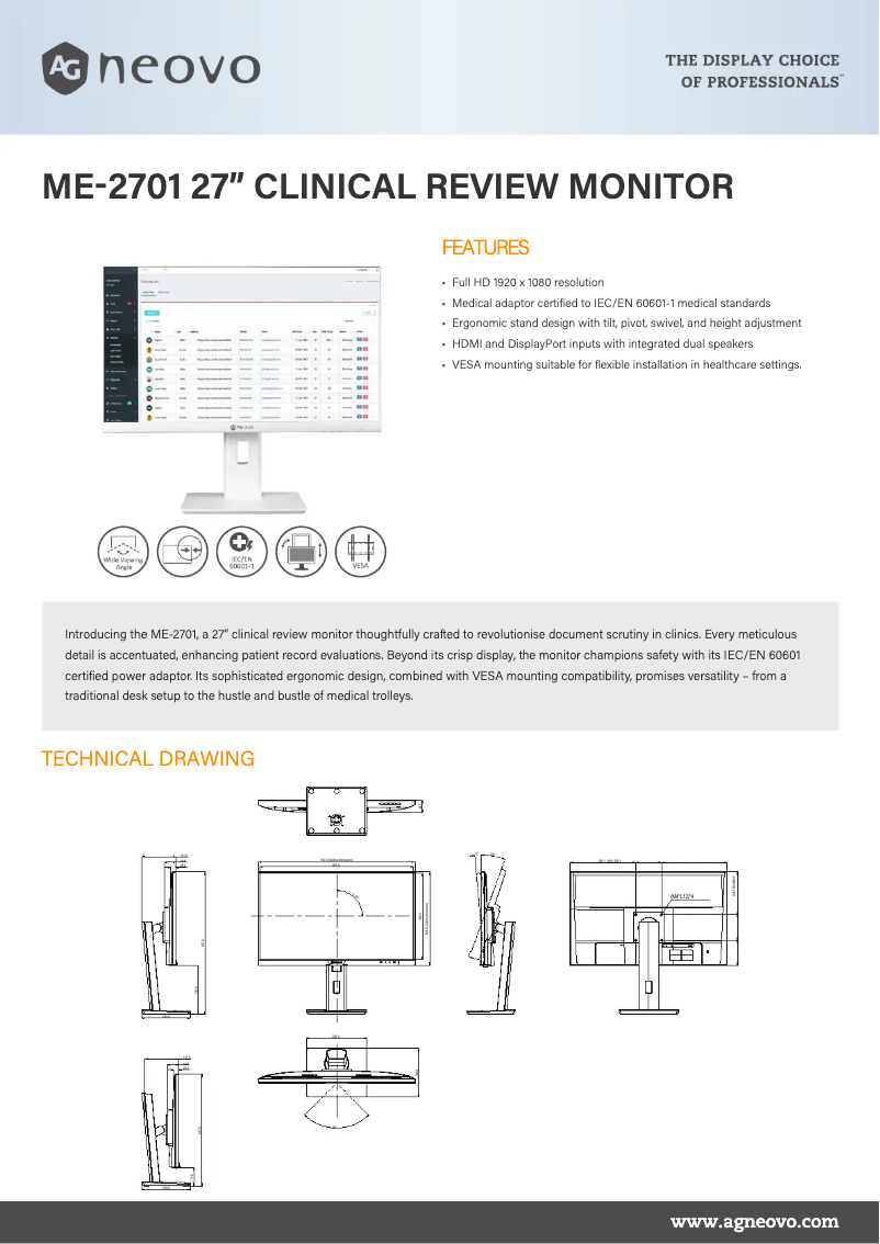 Image de la première page du manuel de l'appareil ME-2701