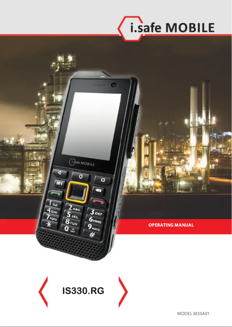 Page 1 de la notice Manuel utilisateur i.safe Mobile IS330.RG