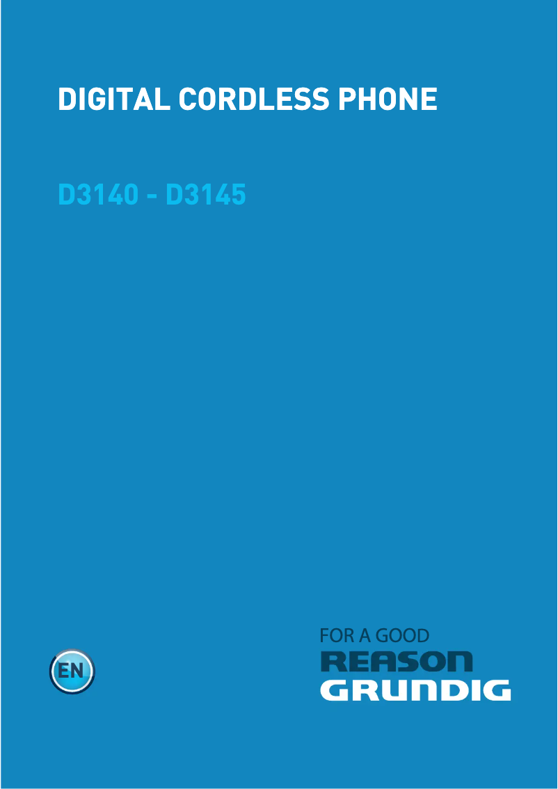 Página 1 del manual Manual de usuario Grundig D3145
