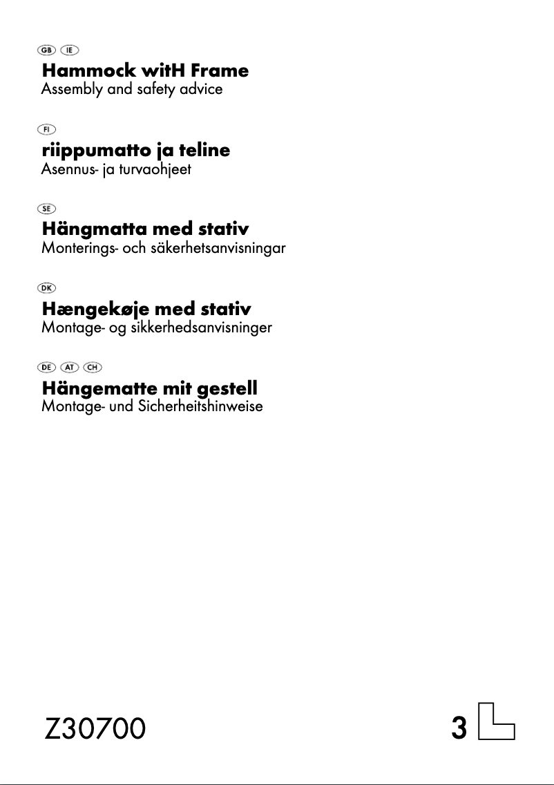 Page 1 de la notice Manuel utilisateur Florabest Z30700