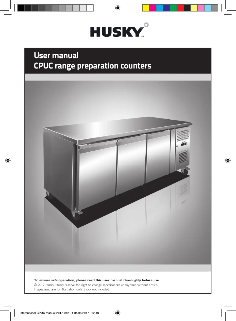 Page 1 de la notice Manuel utilisateur Husky CPUC4-AU-AL