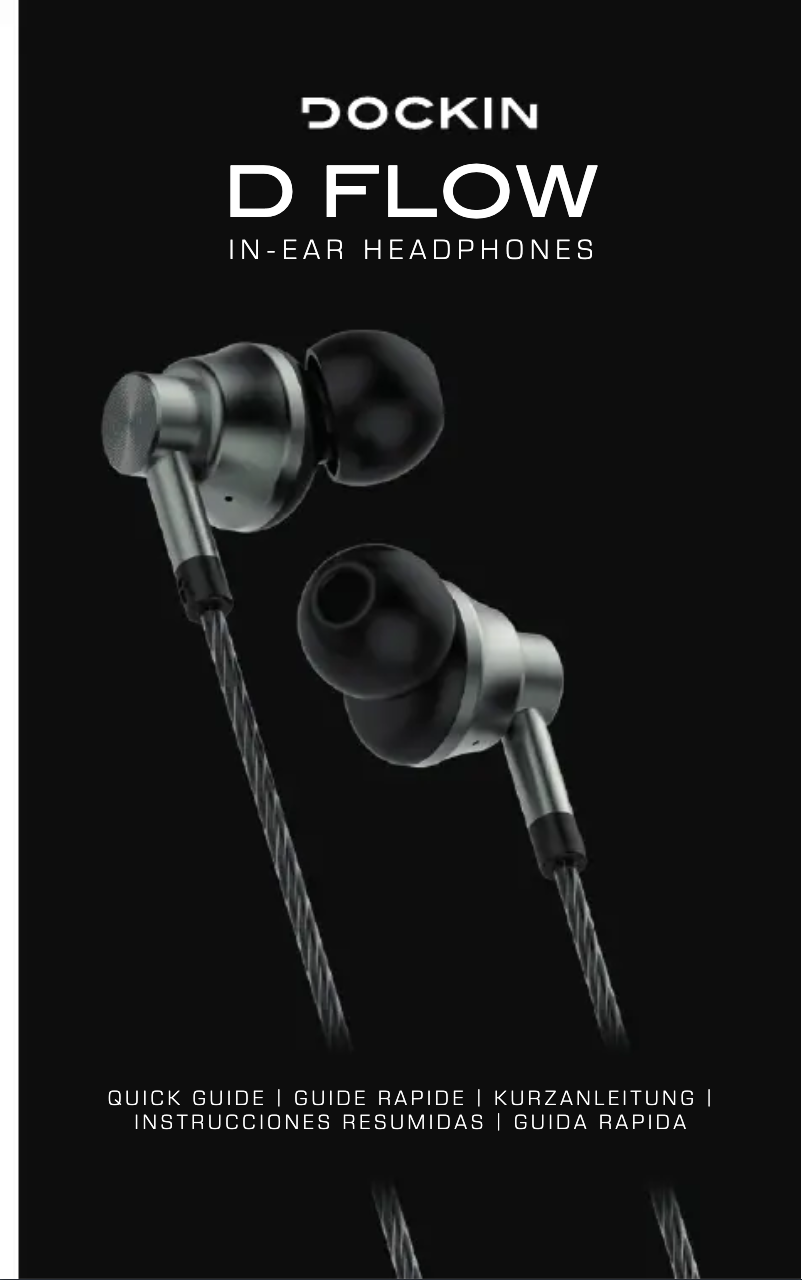 Imagen de la primera página del manual del dispositivo D Flow