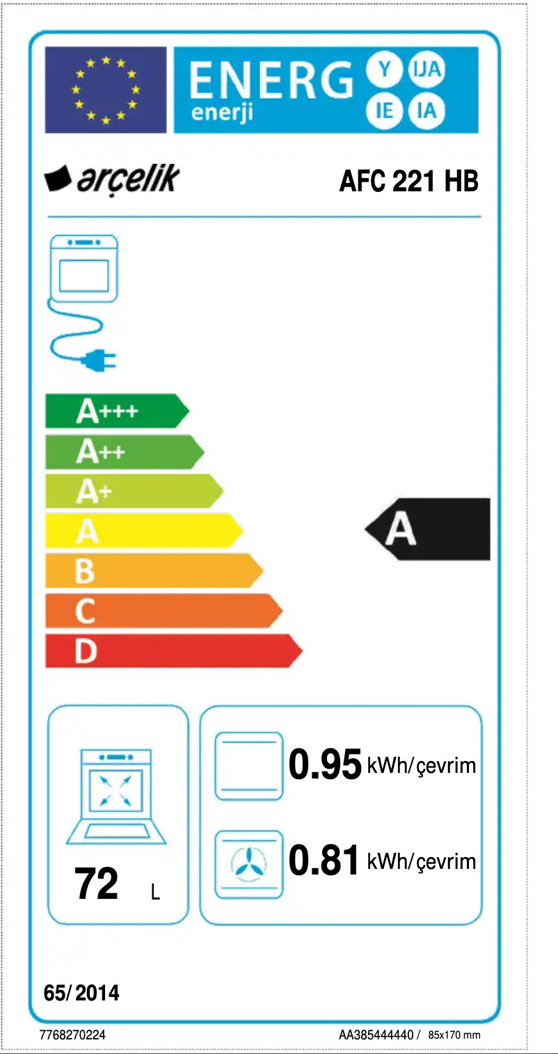 Image de la première page du manuel de l'appareil AFC 221 HB