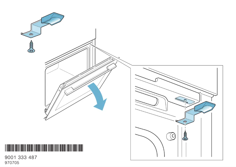 Page 1 de la notice Label énergétique Bosch HBG7341B1A