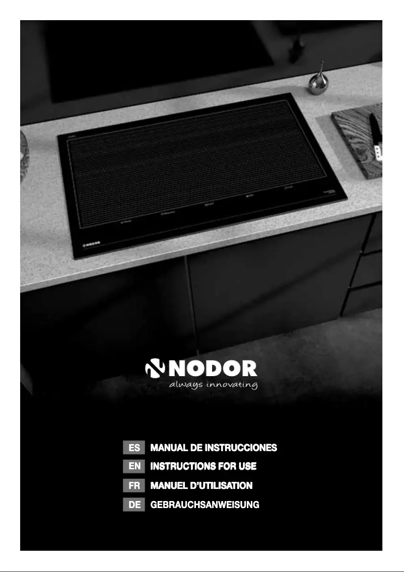 Page n°1 - Manuel utilisateur Nodor NorCook IV N7503 BK