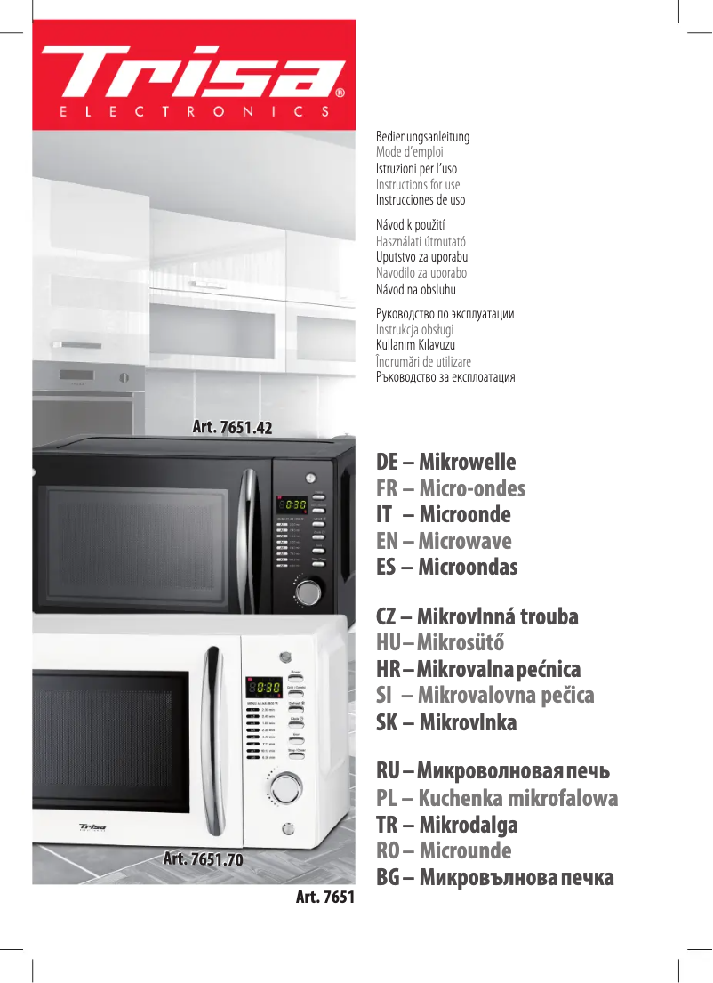 Image de la première page du manuel de l'appareil Micro Pro