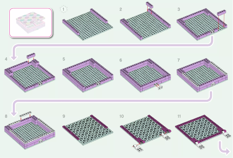Page n°1 - Manuel utilisateur Lego DOTS 41915