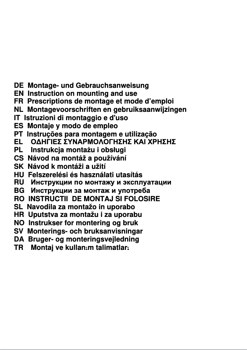 Page 1 de la notice Manuel utilisateur Elica Krea