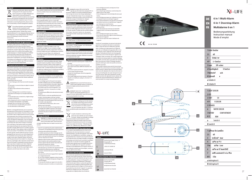 Página 1 del manual Manual de usuario X4 Tech 701448
