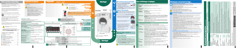 Image de la première page du manuel de l'appareil WTB84202FG