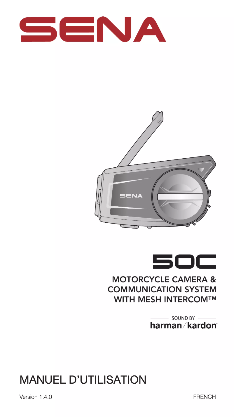 Page 1 de la notice Manuel utilisateur Sena 50C